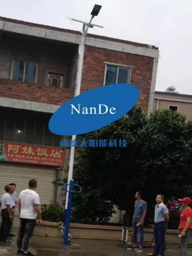 福建泉州政府采購(gòu)太陽能路燈工程案例