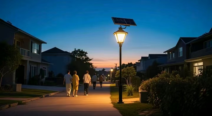 告別電費賬單，擁抱綠色光明：太陽能路燈點亮生活